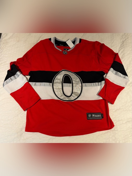 Fanatics Other - OTTAWA SENATORS NHL100 Classic Fanatics Breakaway Jersey Blank Red Size Small